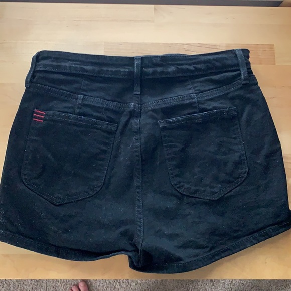 BDG Super High Rise Spade Pin Up Denim Shorts - Picture 2 of 3